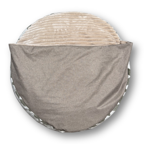 Burra Poof — Hooded Burrowing Dog Bed