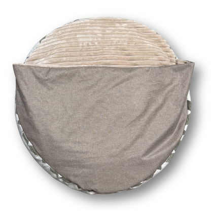 Burra Poof — Hooded Burrowing Dog Bed