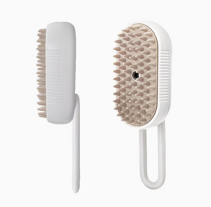 The SteamSidekick — 3-in-1 Electric Pet Grooming Brush