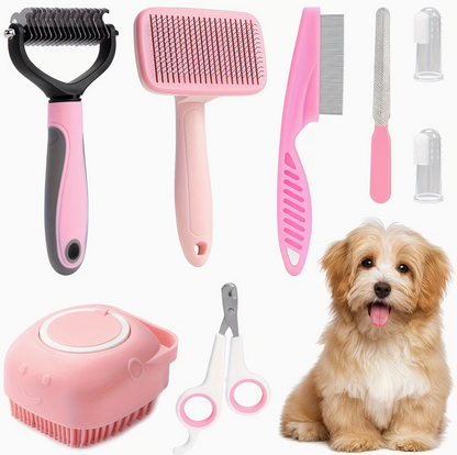 The GroomSquad — 8-Piece Complete Dog Grooming Kit