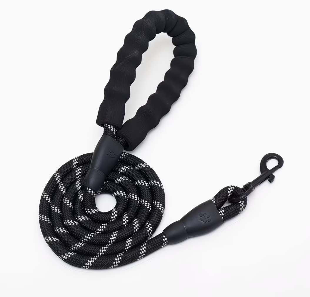 The NightStrider — Reflective Padded Dog Leash