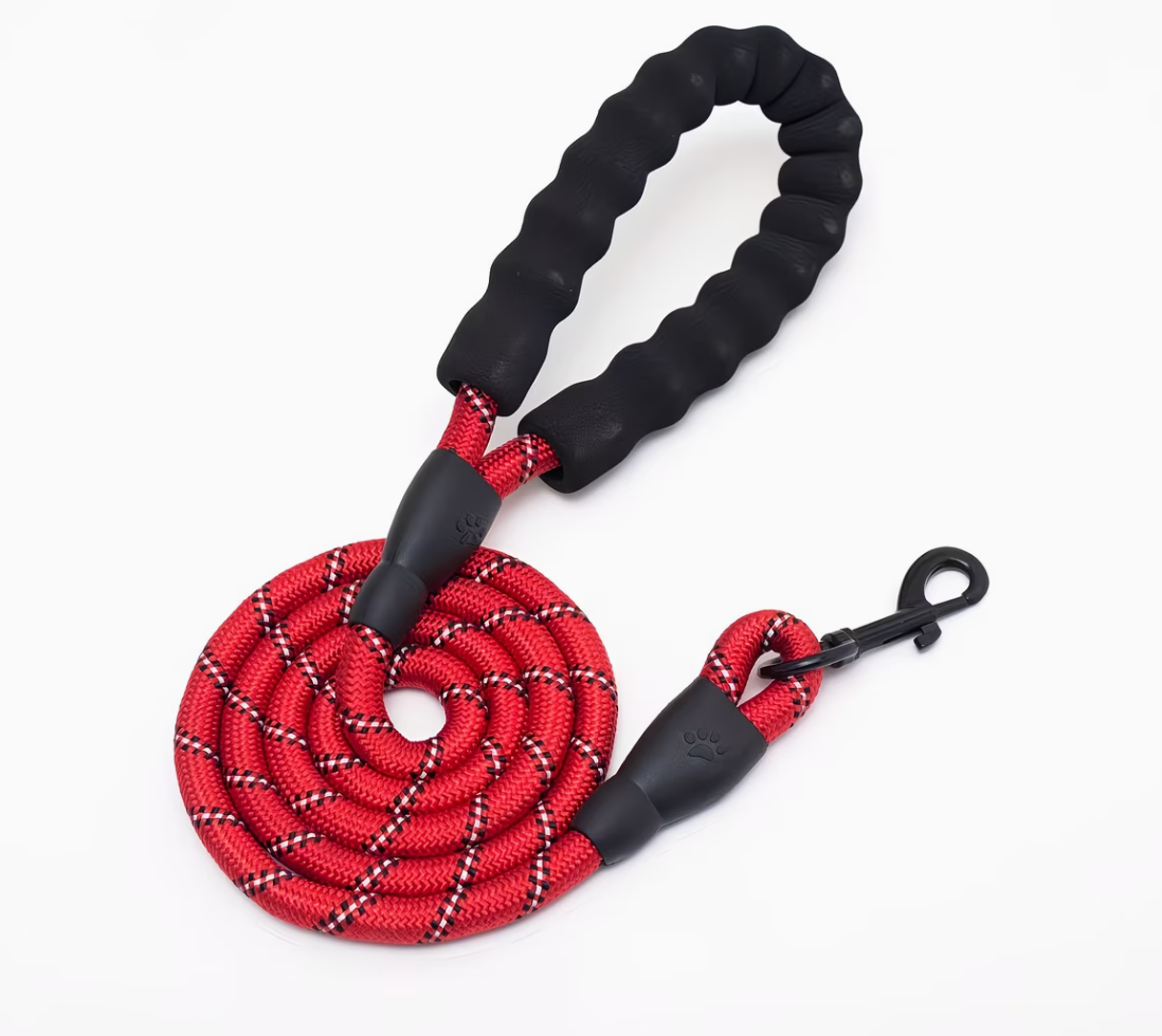 The NightStrider — Reflective Padded Dog Leash