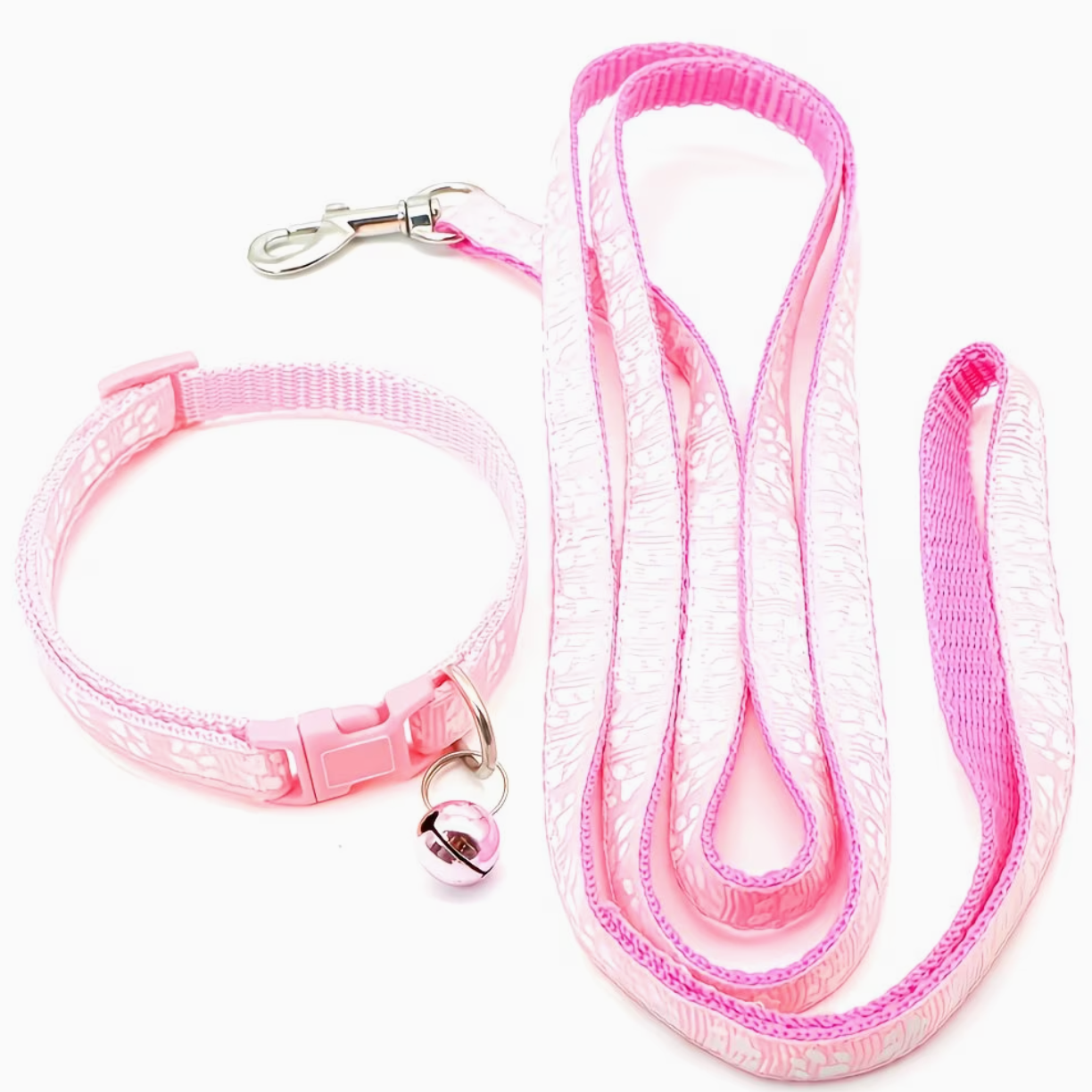 The TrailBlazer — Adjustable Nylon Collar & Leash Set