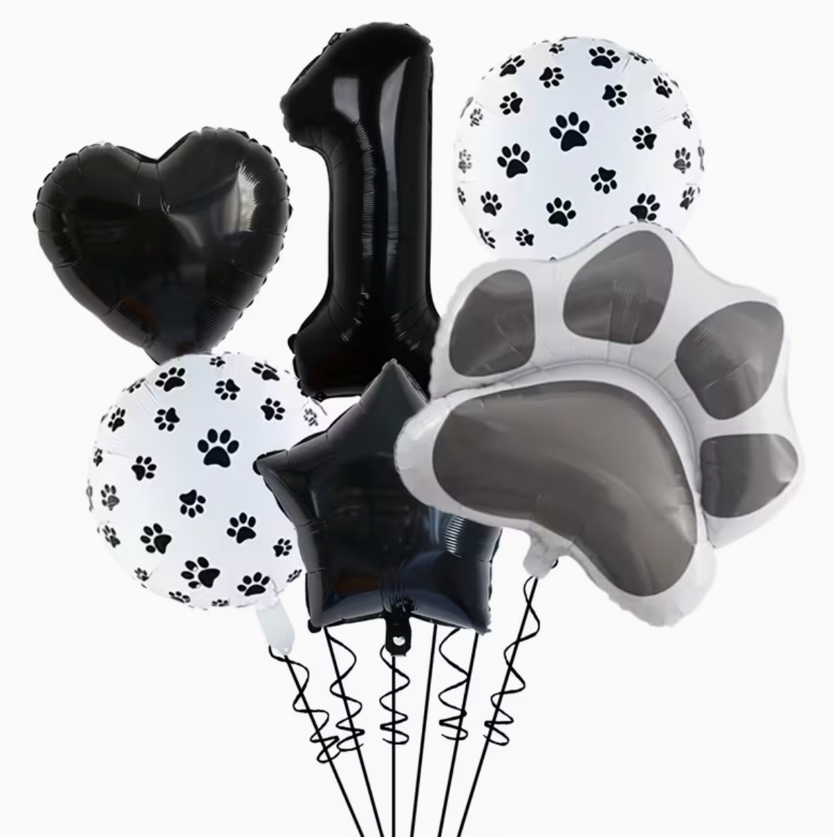 The PartyPack — Pet Birthday Foil Balloon Set