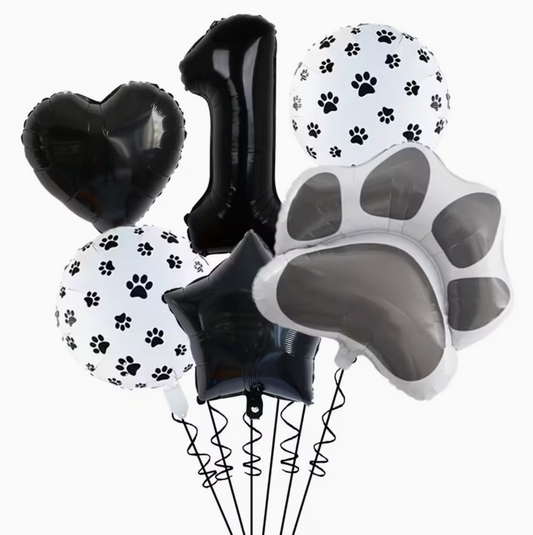 The PartyPack — Pet Birthday Foil Balloon Set