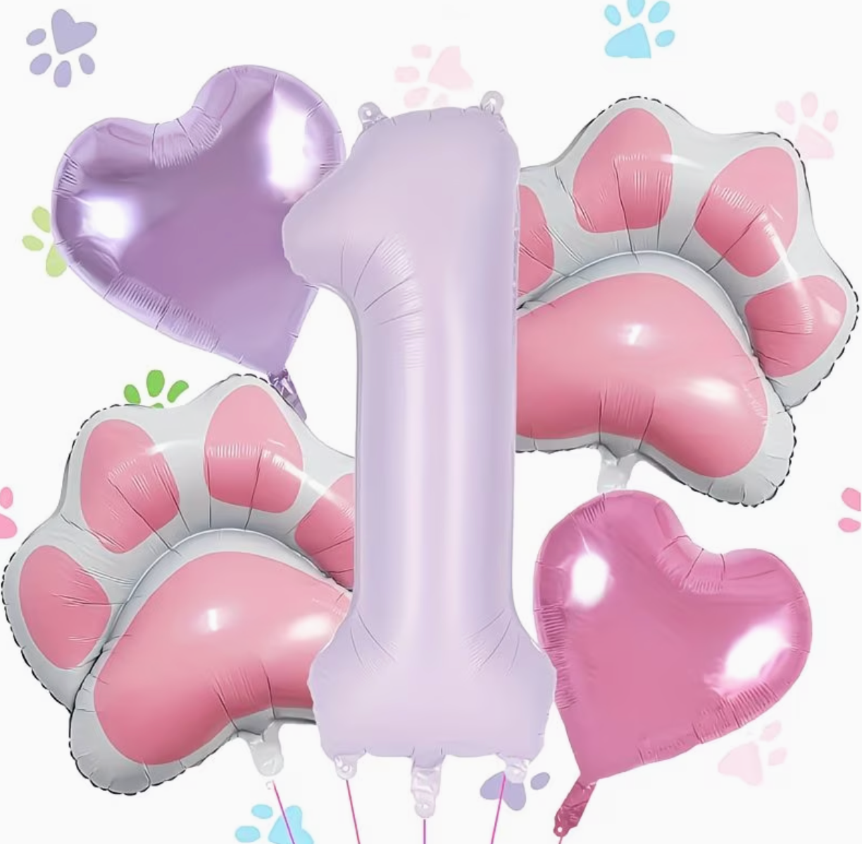 The CelebKit — Dog Birthday Number Balloon Set