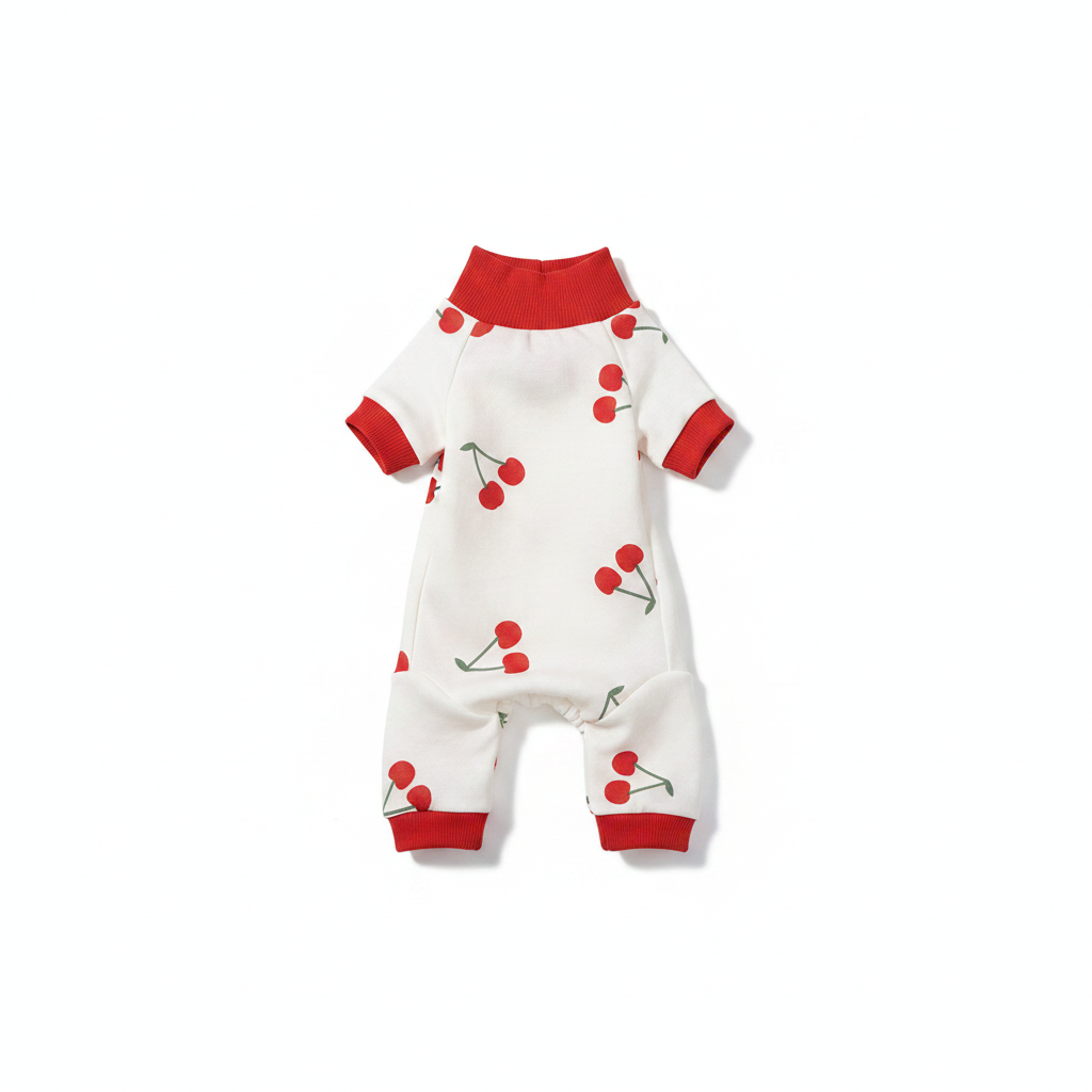 CatSuit — Cherry Romper